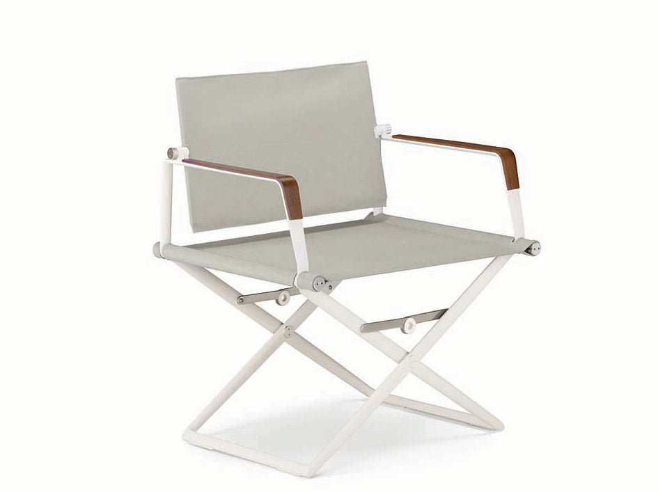 DEDON SEAX Sessel mit Holzdekor