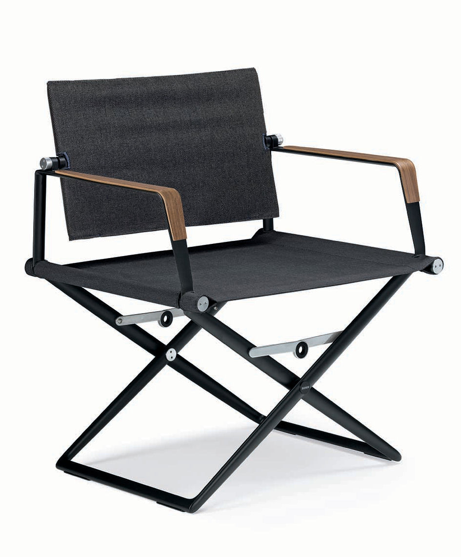 DEDON SEAX Sessel mit Holzdekor