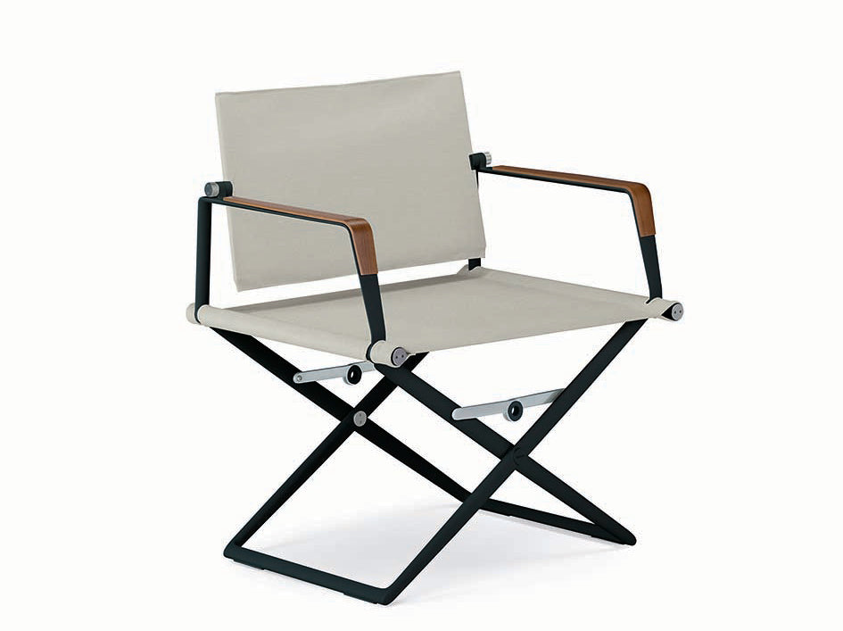 DEDON SEAX Sessel mit Holzdekor