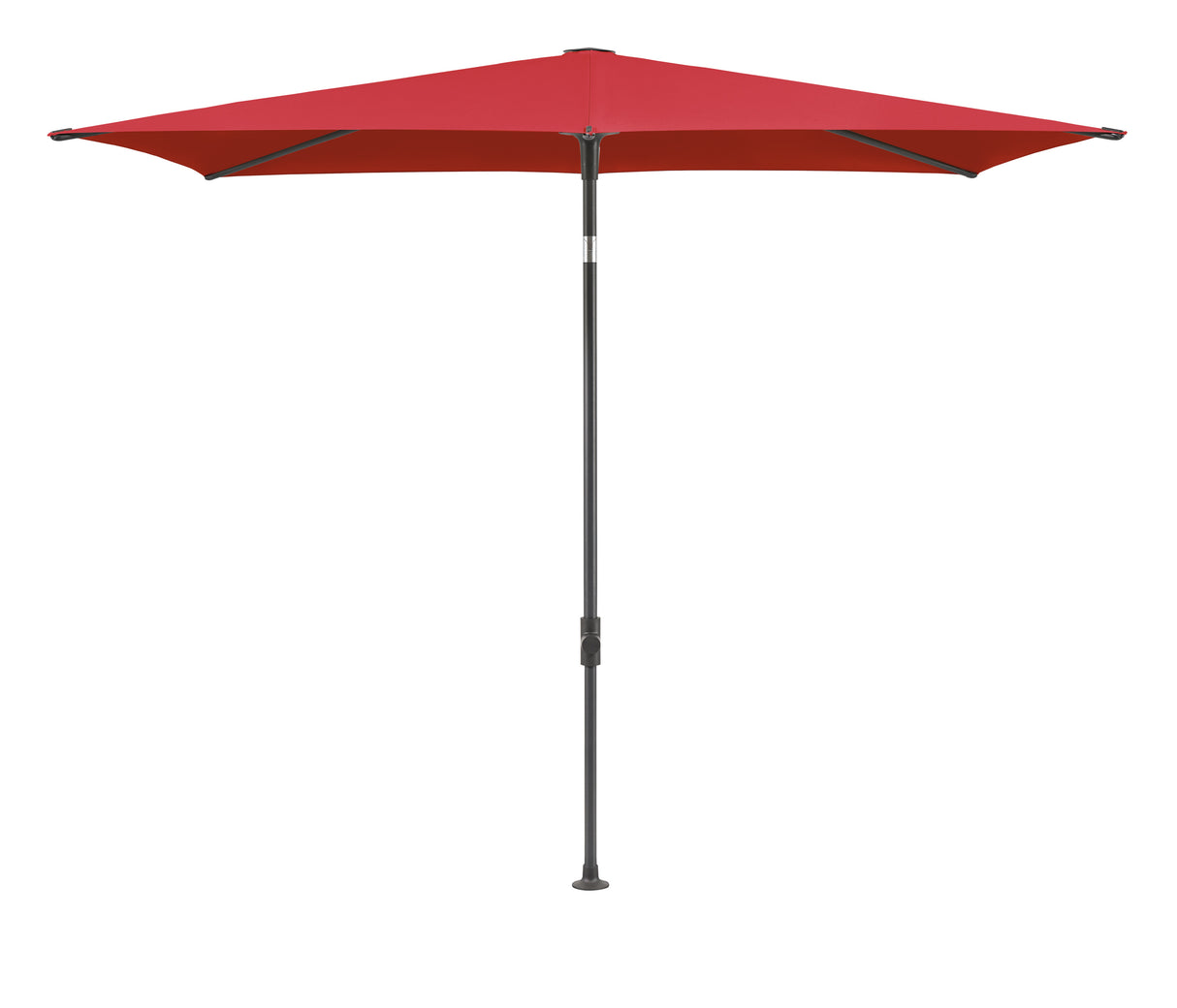 Glatz SMART Sonnenschirm anthrazit pulverbeschichtet - rechteckig