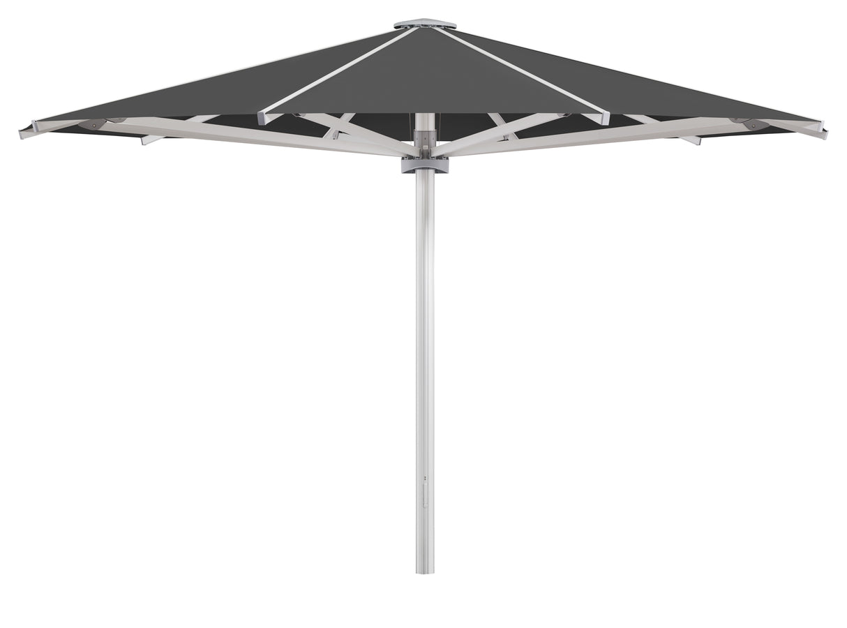 Glatz Großschirm - PALAZZO Royal/E, Gestell Aluminium natureloxiert, Ø 500 cm - Ø 800 cm, mit Motor rund