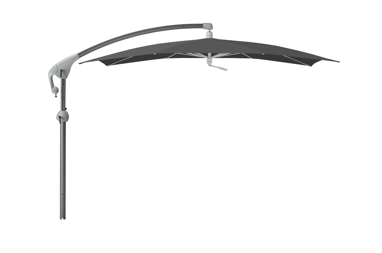 Glatz PENDALEX P+ Sonnenschirm, Gestell Aluminium, anthrazit pulverbechichtet- rechteckig