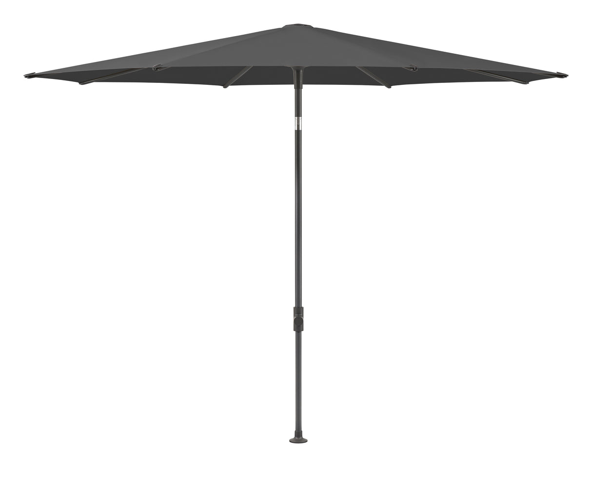 Glatz SMART Sonnenschirm anthrazit pulverbeschichtet - rund