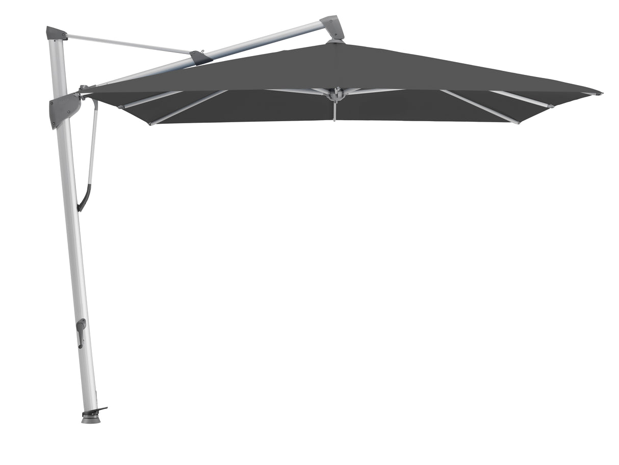Glatz SOMBRANO Sonnenschirm, Gestell Aluminium natureloxiert - quadratisch