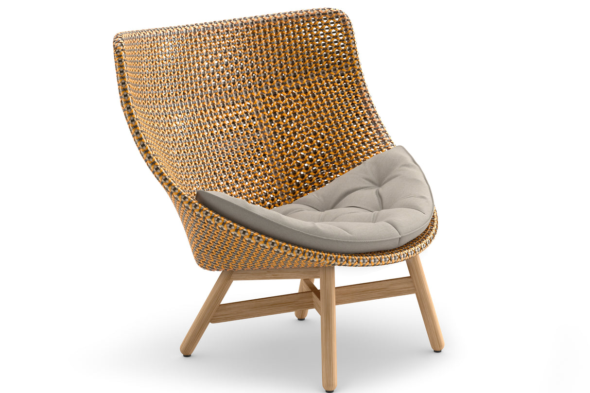 DEDON MBRACE Hochlehner inkl. Sitz & Nackenkissen