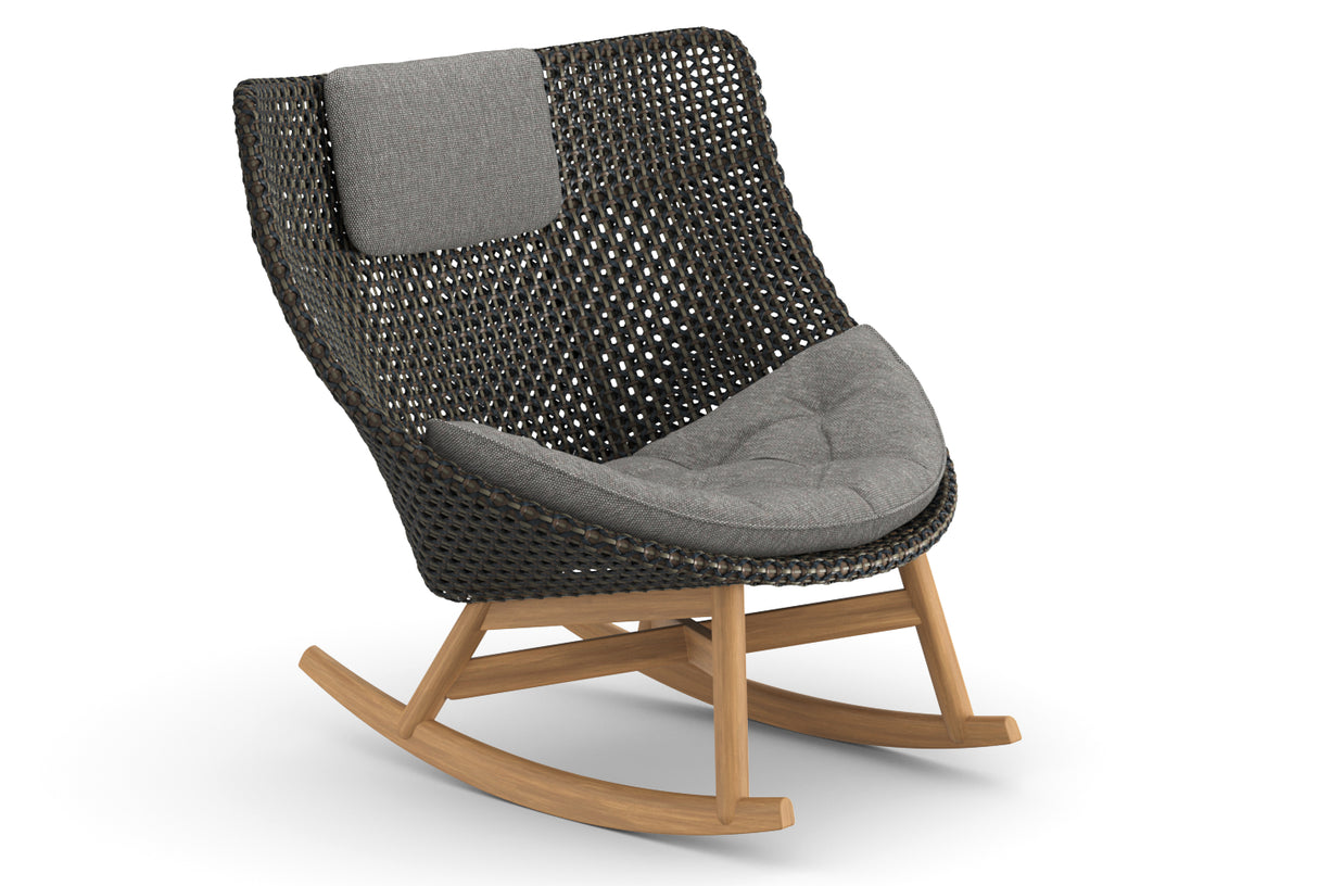 DEDON MBRACE Schaukelstuhl inkl. Gesamtauflage