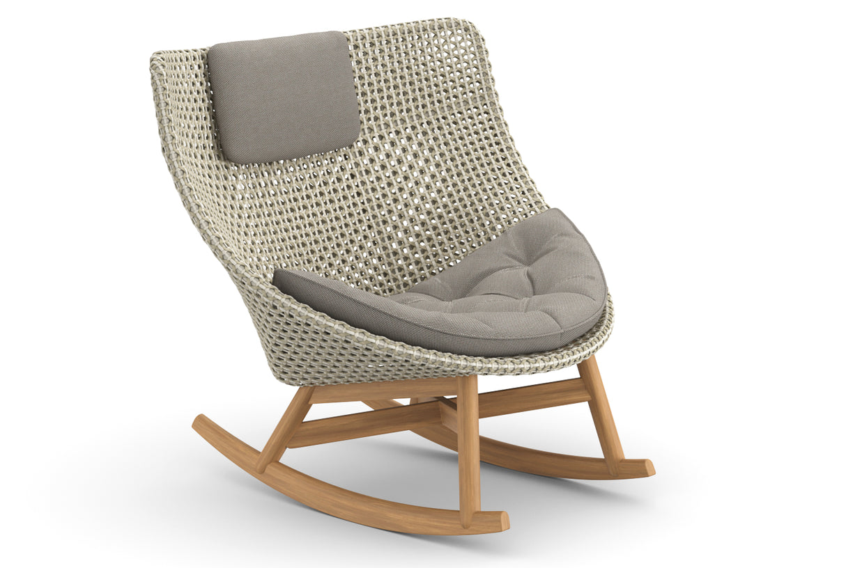 DEDON MBRACE Schaukelstuhl inkl. Gesamtauflage