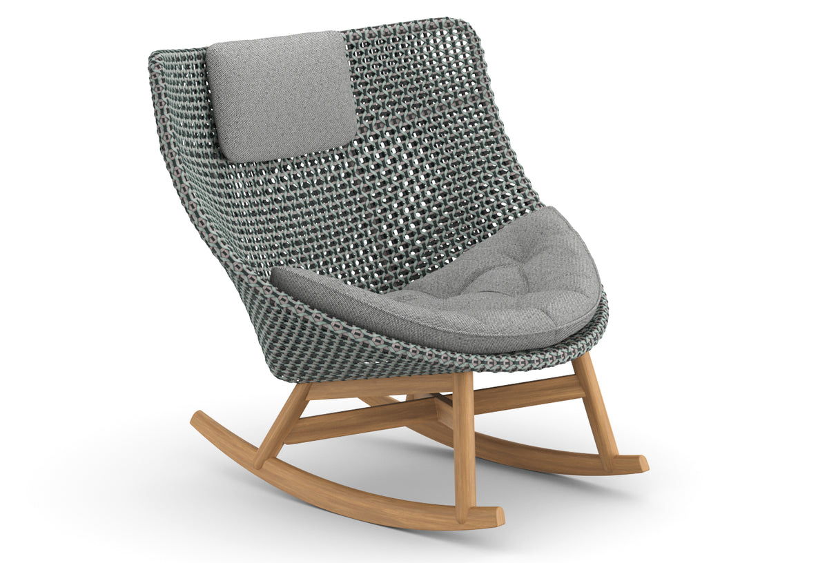 DEDON MBRACE Schaukelstuhl inkl. Gesamtauflage