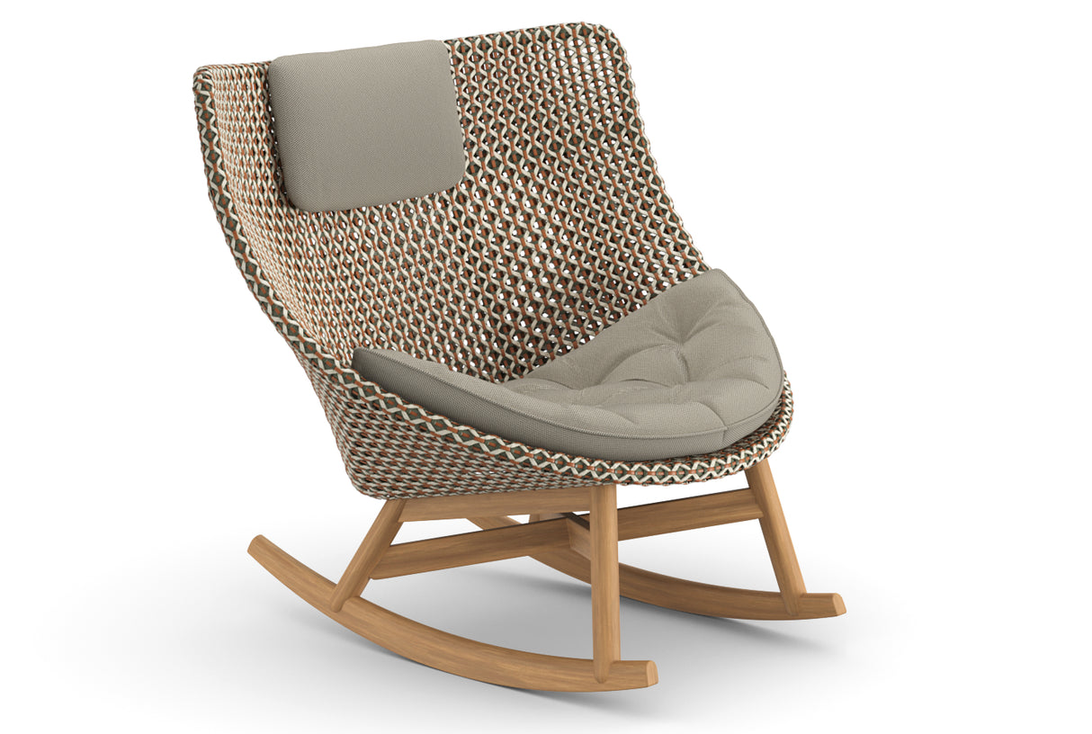 DEDON MBRACE Schaukelstuhl inkl. Gesamtauflage