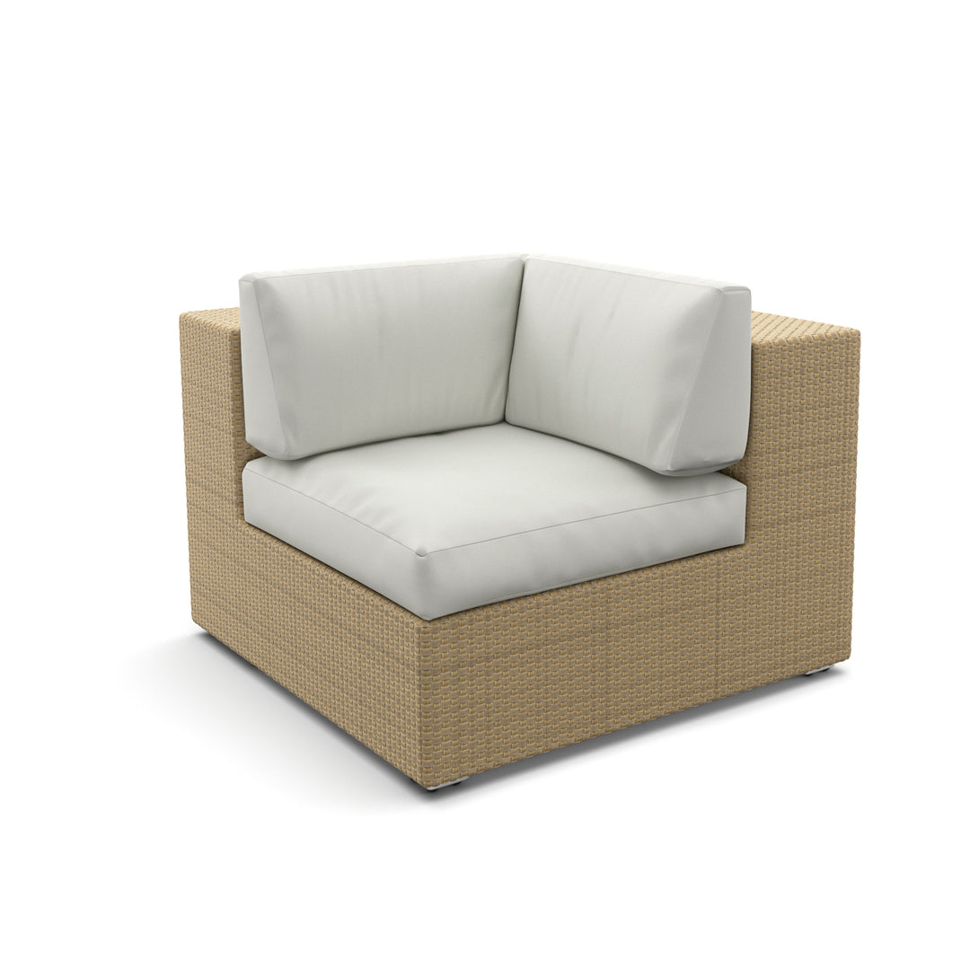 DEDON LOUNGE Eckmodul inkl. Dry+ Plush Sitz - & Eckkissen