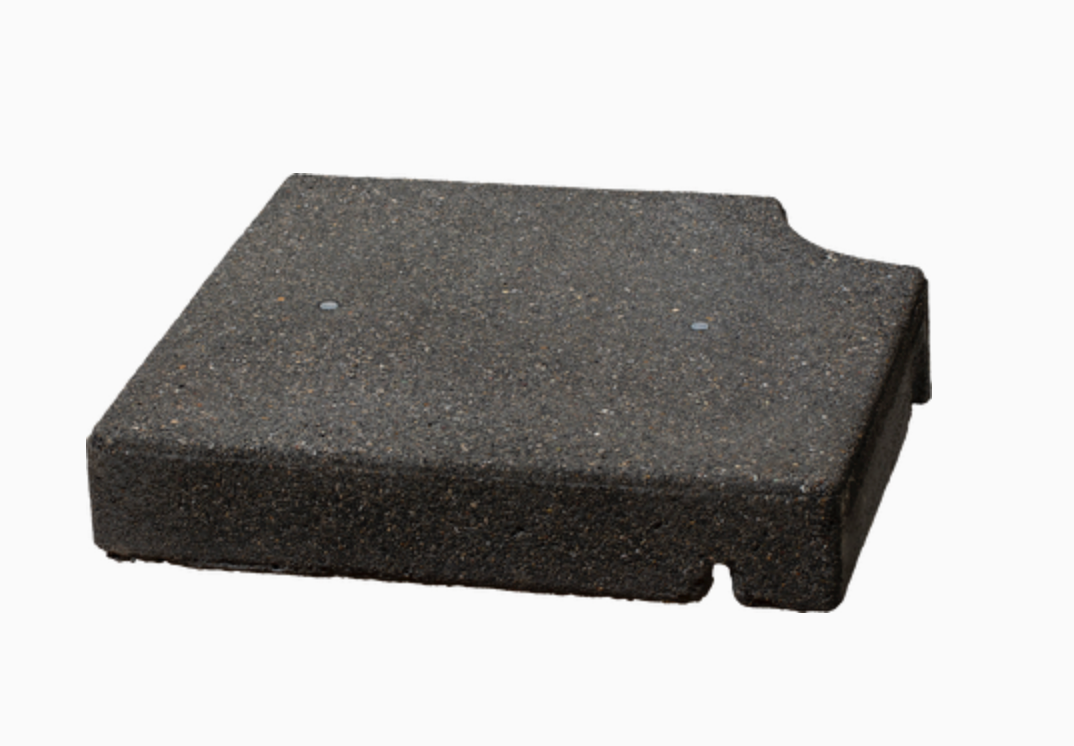 Glatz - Betonelemente-Set, 4 x 48 kg, für 240 kg Sockel, Beton