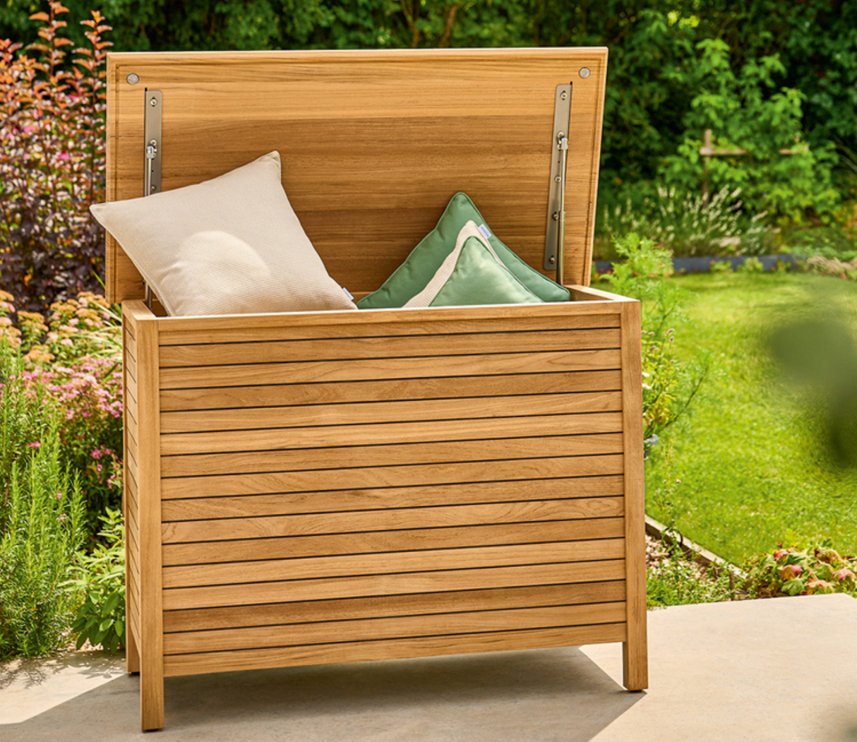 Weishäupl - Deck - Polstertruhe mit Deckel