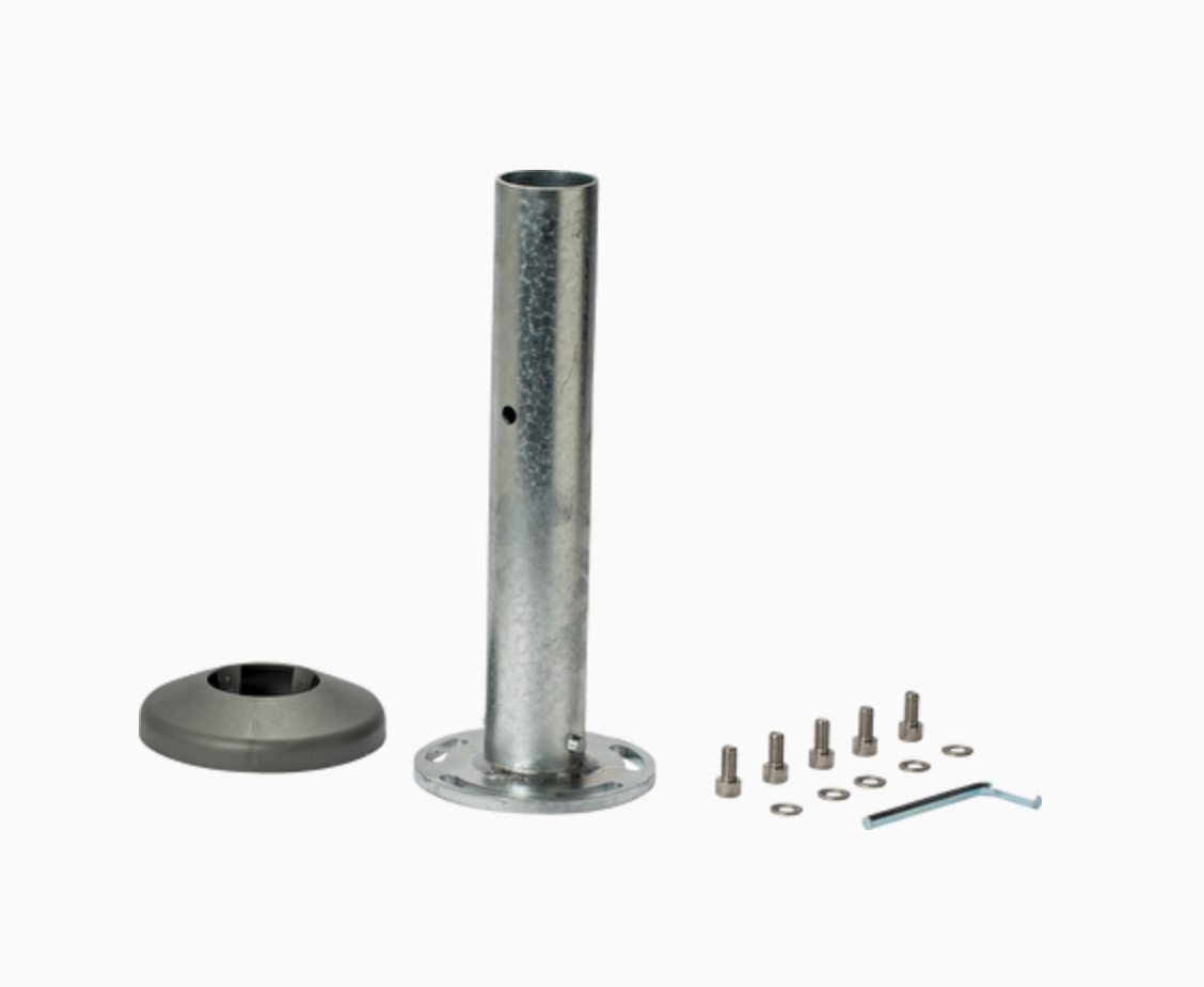 Glatz - Standrohr M4,P+,Stahl feuerverzinkt, für den GLATZ PENDALEX + FORTELLO/LED Schirm