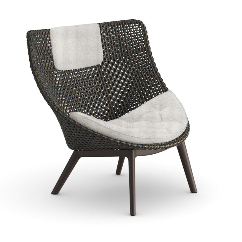 DEDON MBRACE ALU Hochlehner inkl. Sitz & Nackenkissen