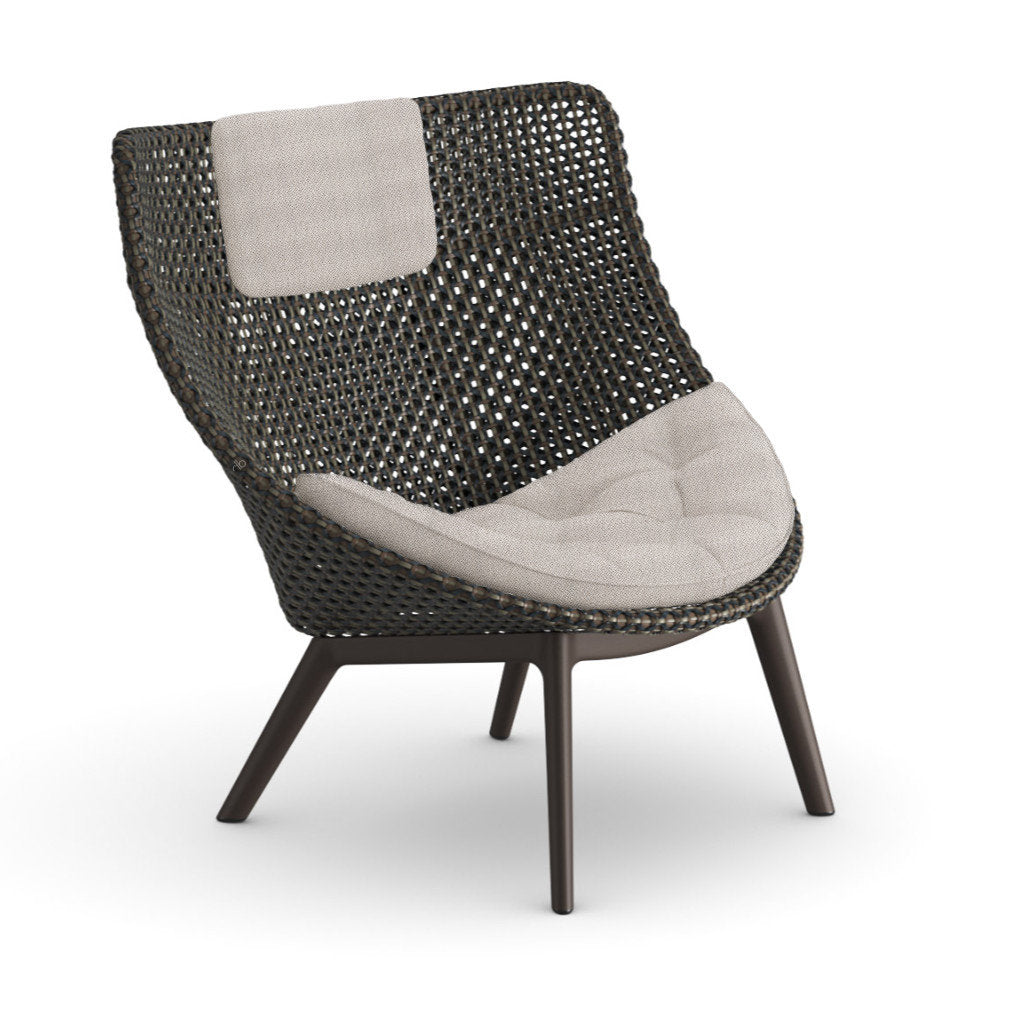 DEDON MBRACE ALU Hochlehner inkl. Sitz & Nackenkissen