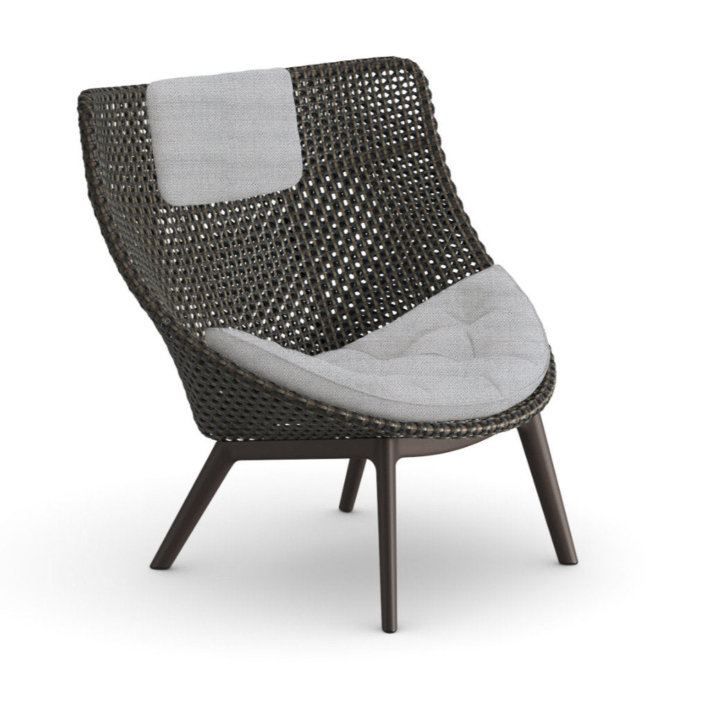 DEDON MBRACE ALU Hochlehner inkl. Sitz & Nackenkissen