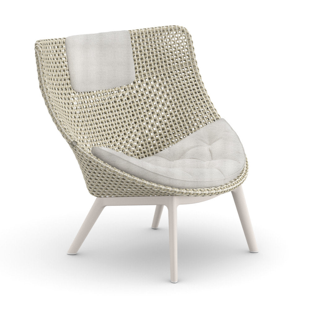 DEDON MBRACE ALU Hochlehner inkl. Sitz & Nackenkissen