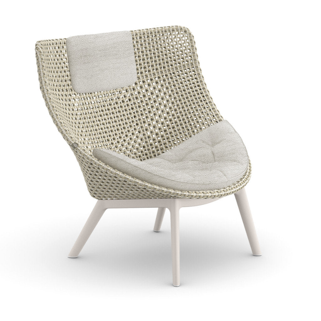 DEDON MBRACE ALU Hochlehner inkl. Sitz & Nackenkissen