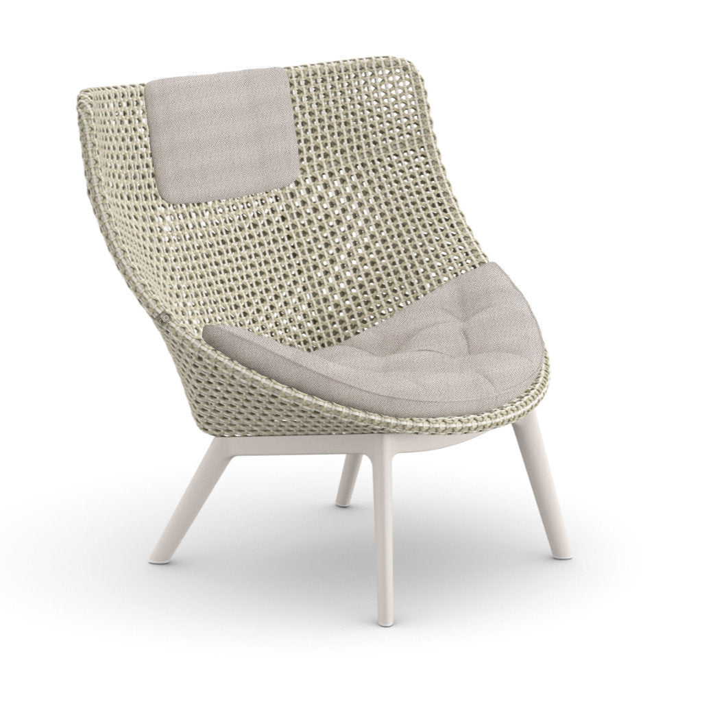 DEDON MBRACE ALU Hochlehner inkl. Sitz & Nackenkissen