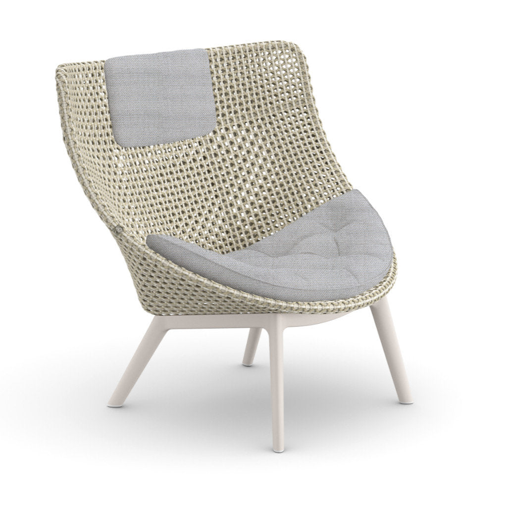 DEDON MBRACE ALU Hochlehner inkl. Sitz & Nackenkissen