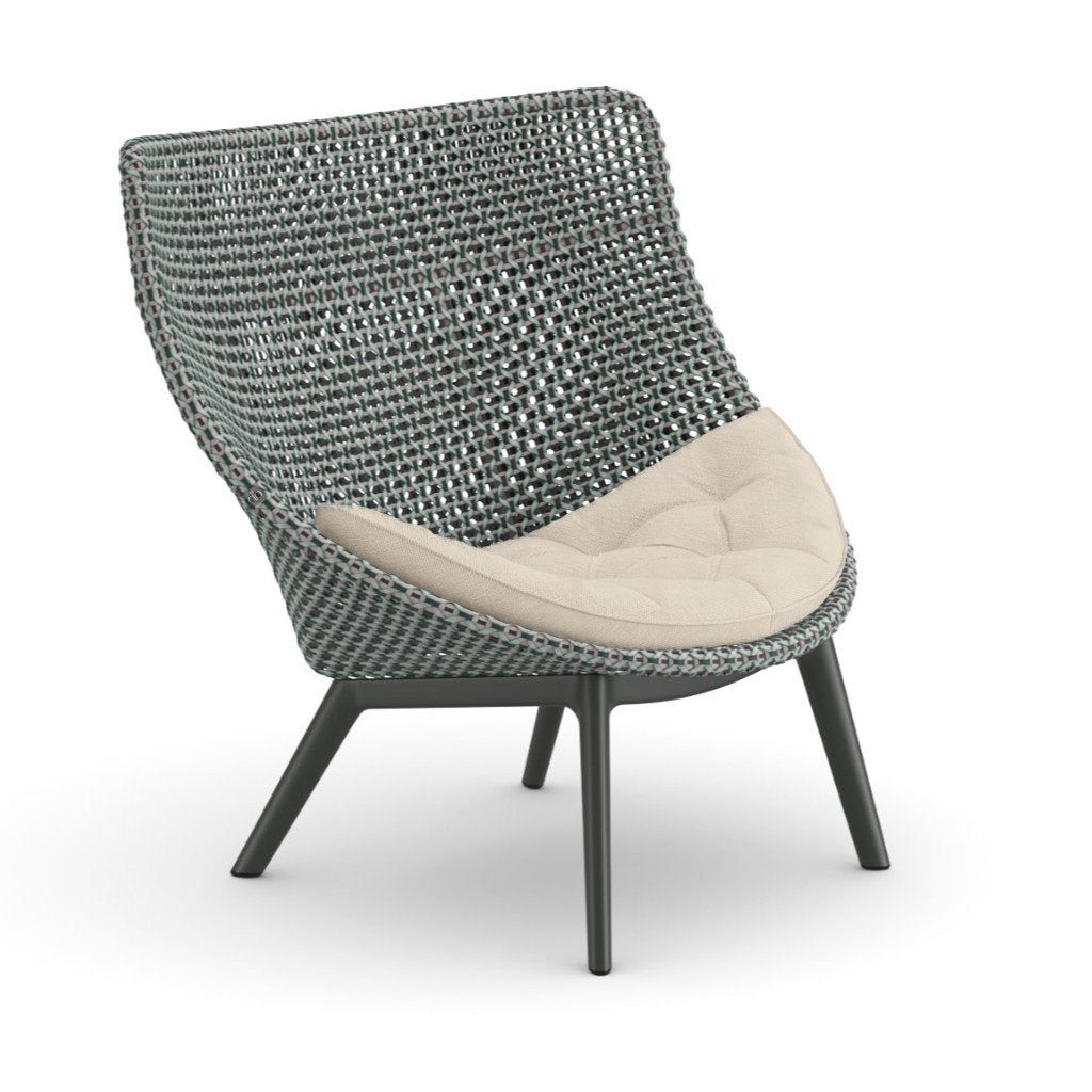 DEDON MBRACE ALU Hochlehner inkl. Sitzkissen