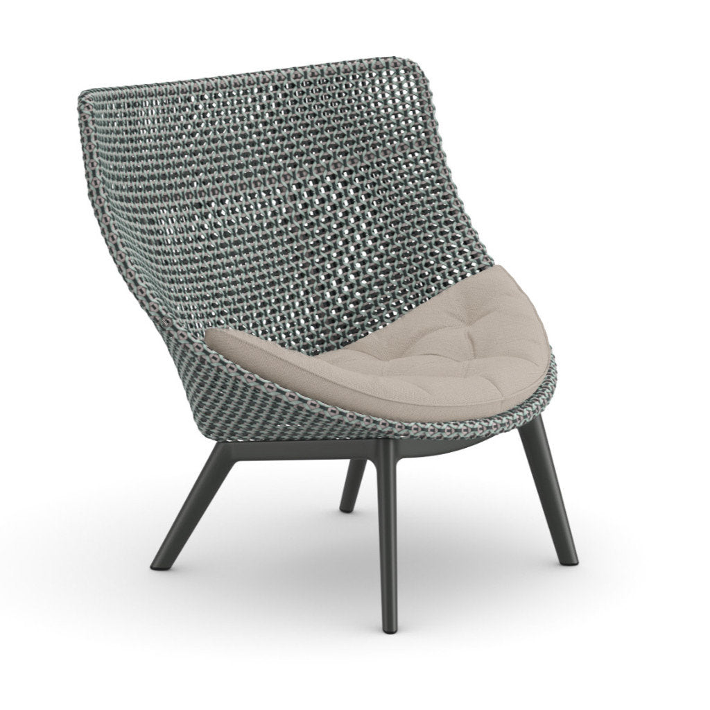 DEDON MBRACE ALU Hochlehner inkl. Sitzkissen