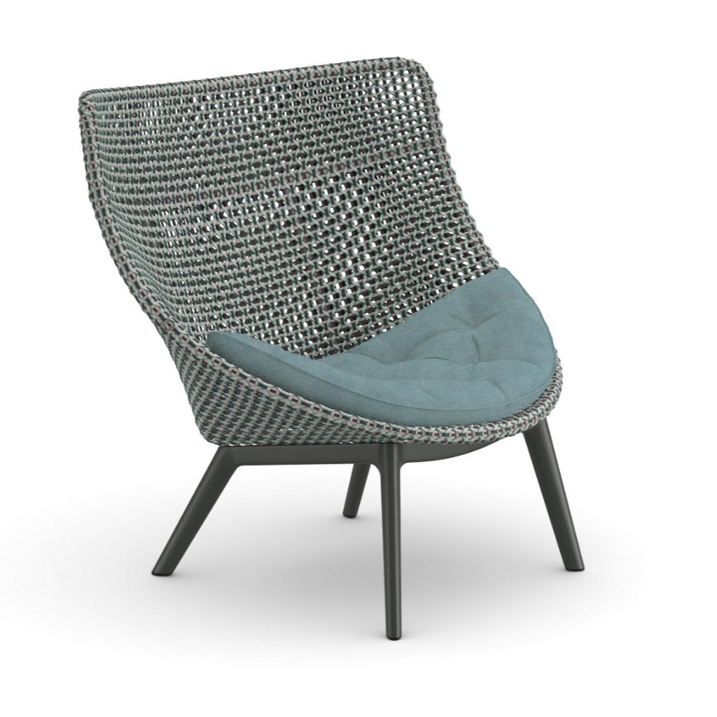 DEDON MBRACE ALU Hochlehner inkl. Sitzkissen