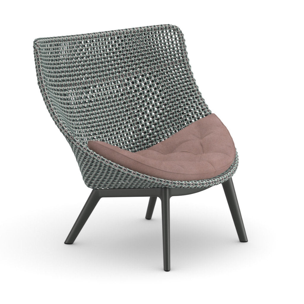 DEDON MBRACE ALU Hochlehner inkl. Sitzkissen