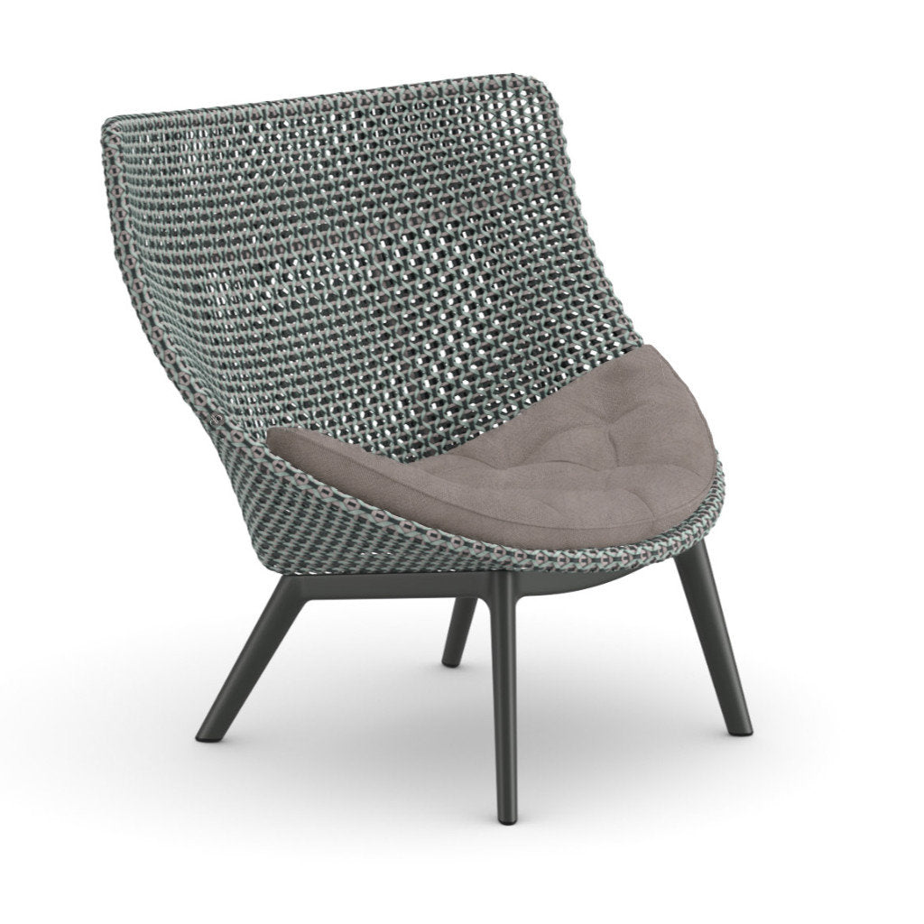 DEDON MBRACE ALU Hochlehner inkl. Sitzkissen