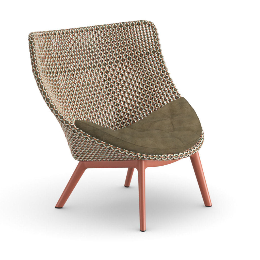 DEDON MBRACE ALU Hochlehner inkl. Sitzkissen