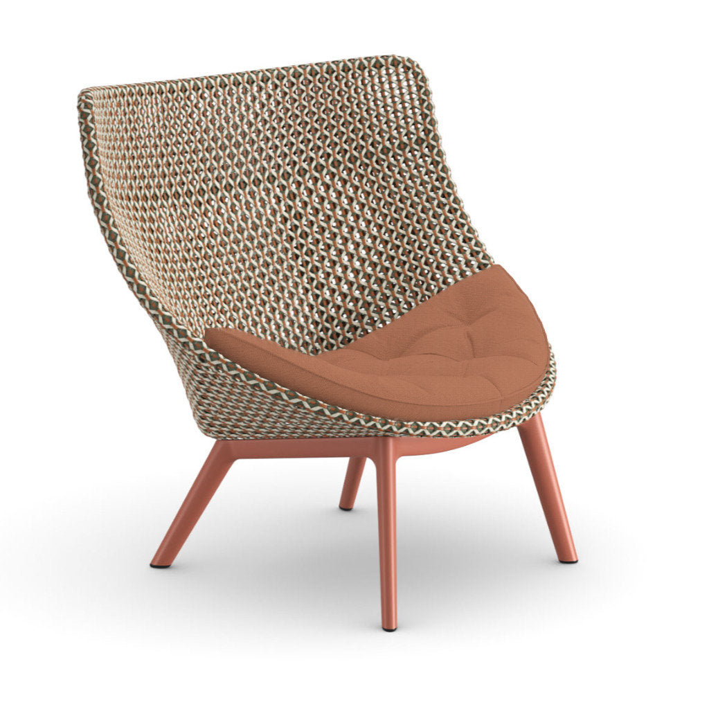 DEDON MBRACE ALU Hochlehner inkl. Sitzkissen