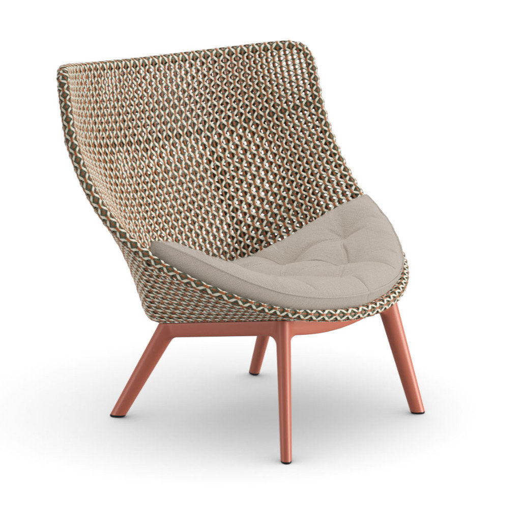 DEDON MBRACE ALU Hochlehner inkl. Sitzkissen