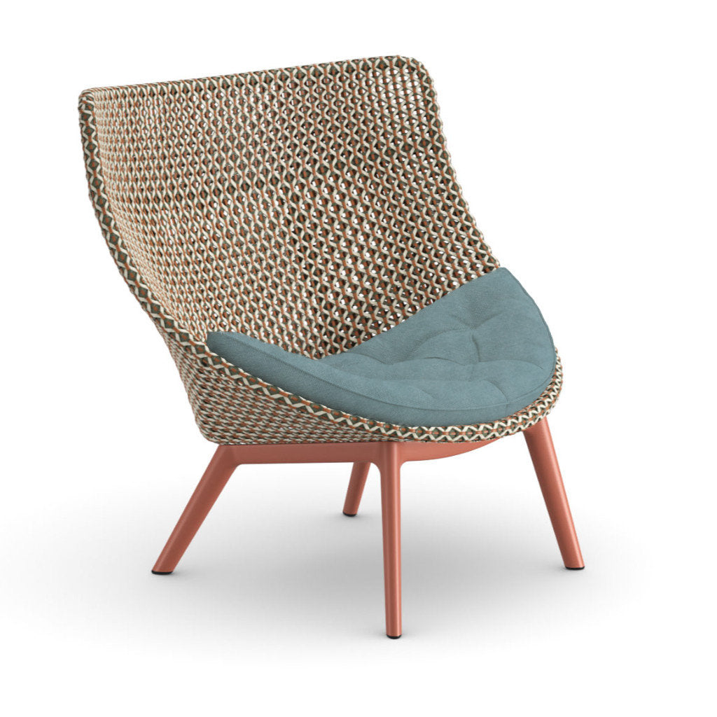 DEDON MBRACE ALU Hochlehner inkl. Sitzkissen