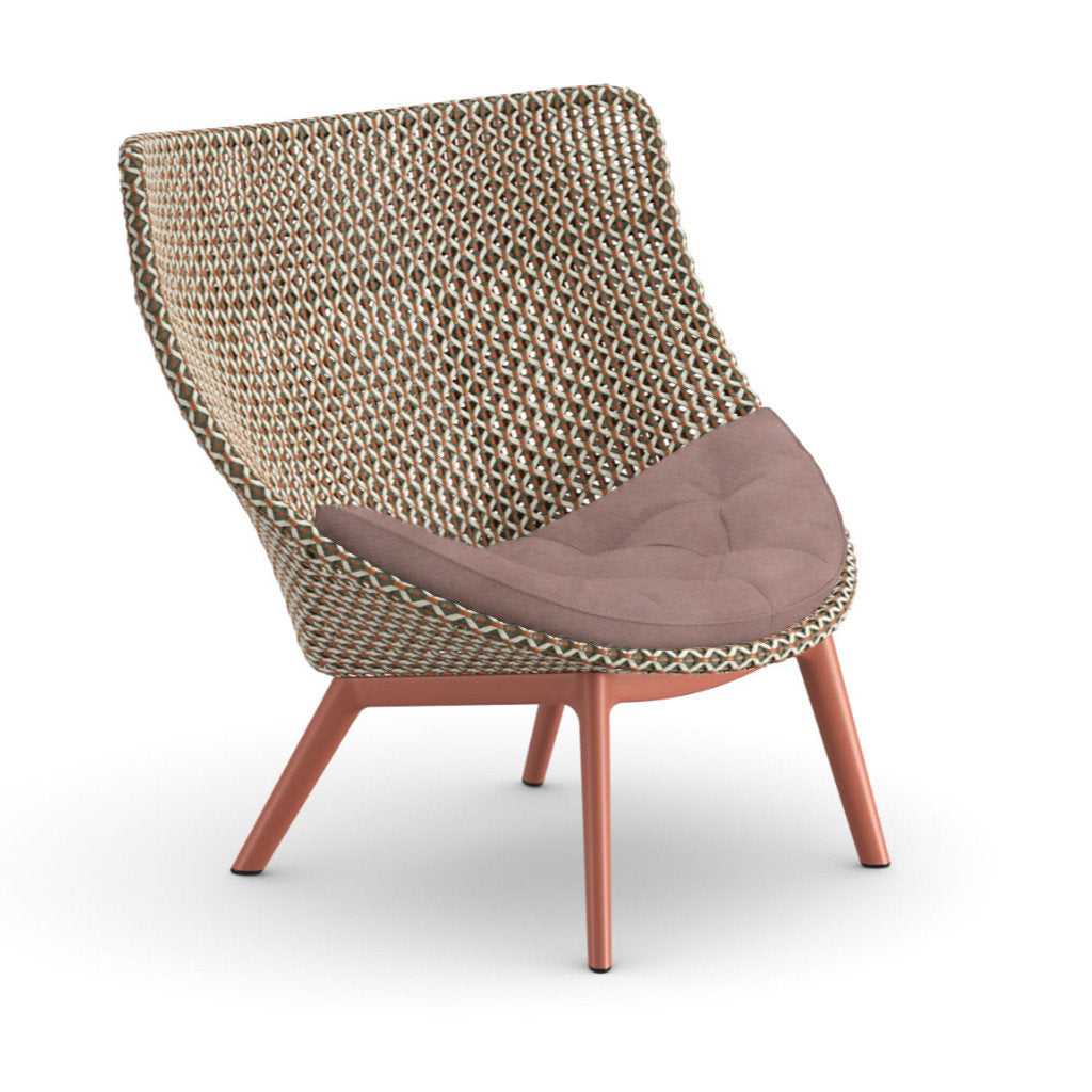 DEDON MBRACE ALU Hochlehner inkl. Sitzkissen