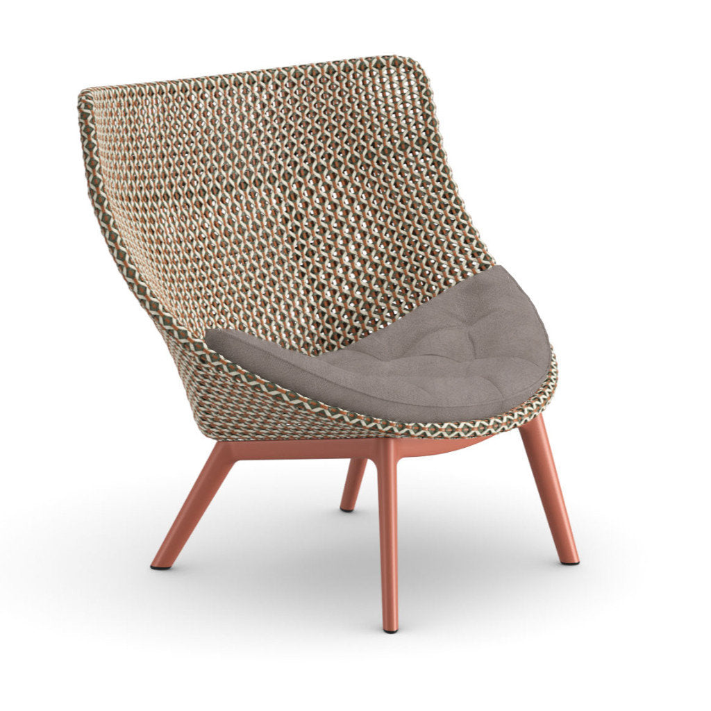 DEDON MBRACE ALU Hochlehner inkl. Sitzkissen