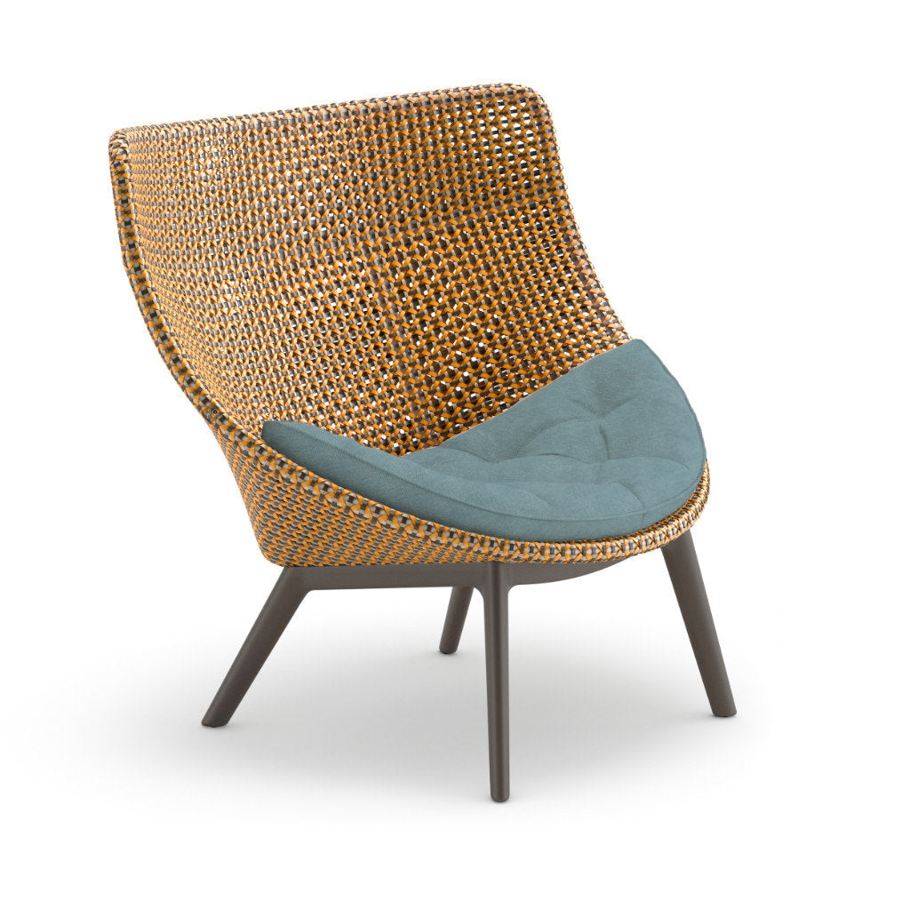 DEDON MBRACE ALU Hochlehner inkl. Sitzkissen