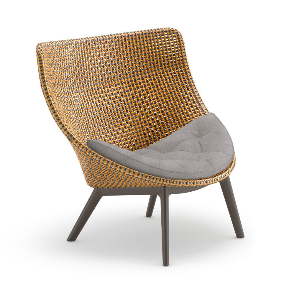 DEDON MBRACE ALU Hochlehner inkl. Sitzkissen