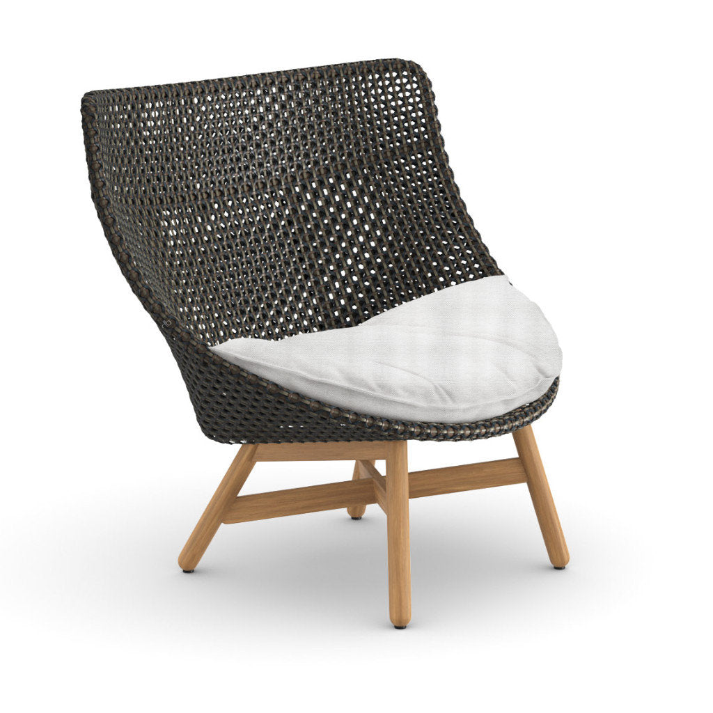 DEDON MBRACE Teak Hochlehner inkl. Sitzkissen Dry Plus