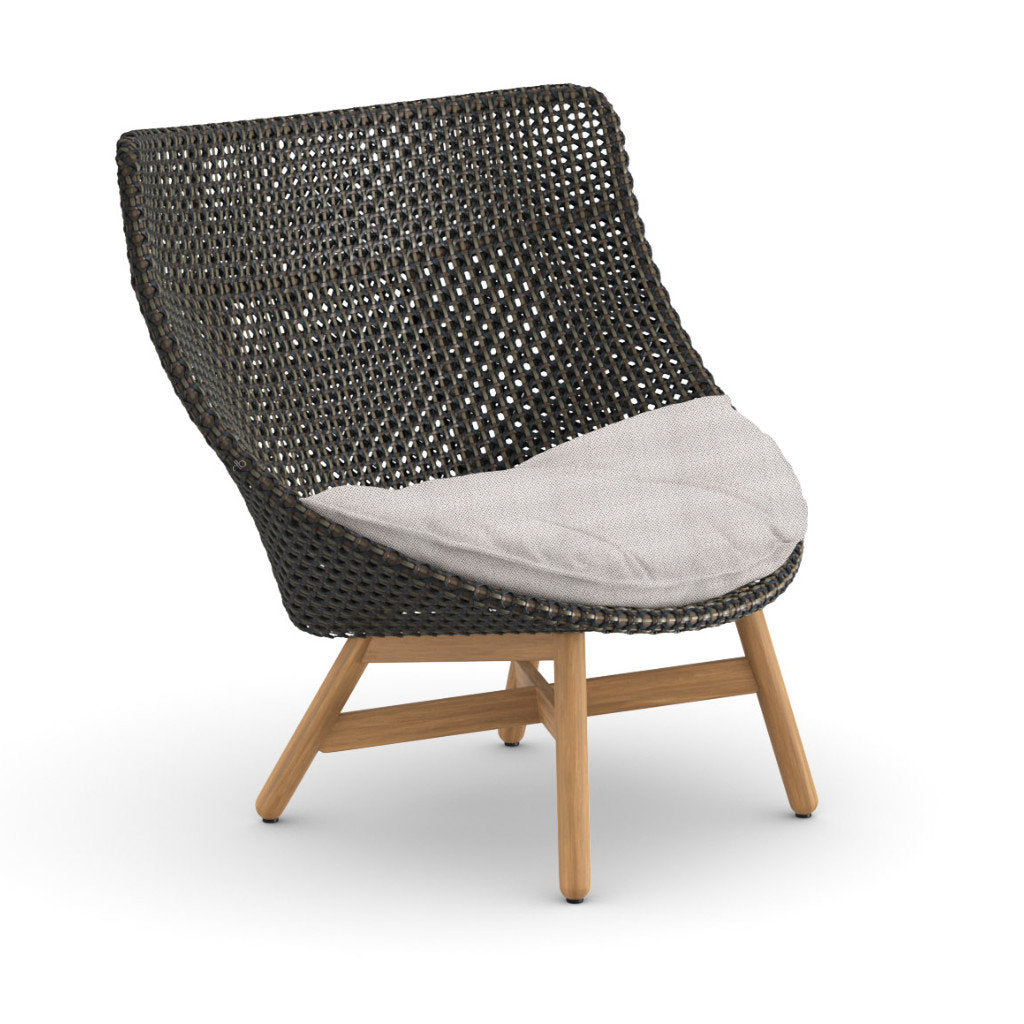 DEDON MBRACE Teak Hochlehner inkl. Sitzkissen Dry Plus