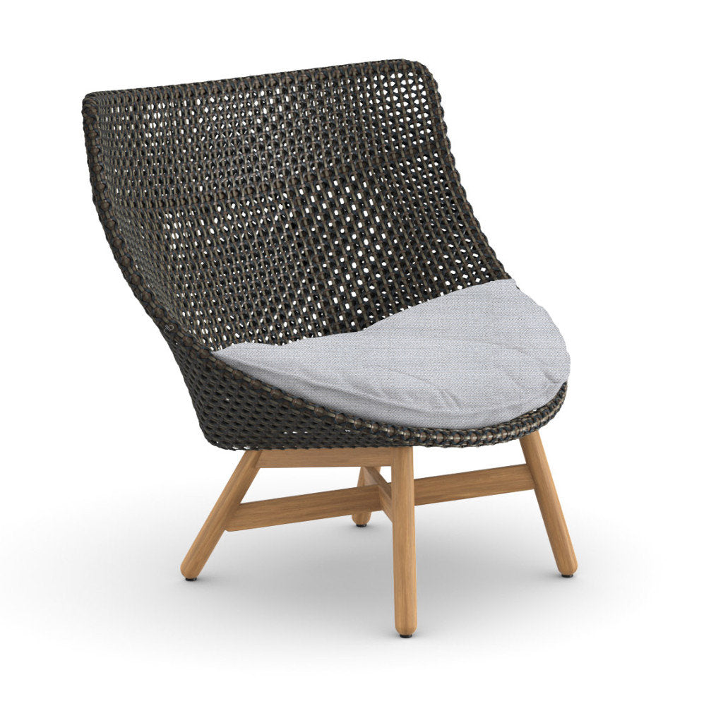 DEDON MBRACE Teak Hochlehner inkl. Sitzkissen Dry Plus