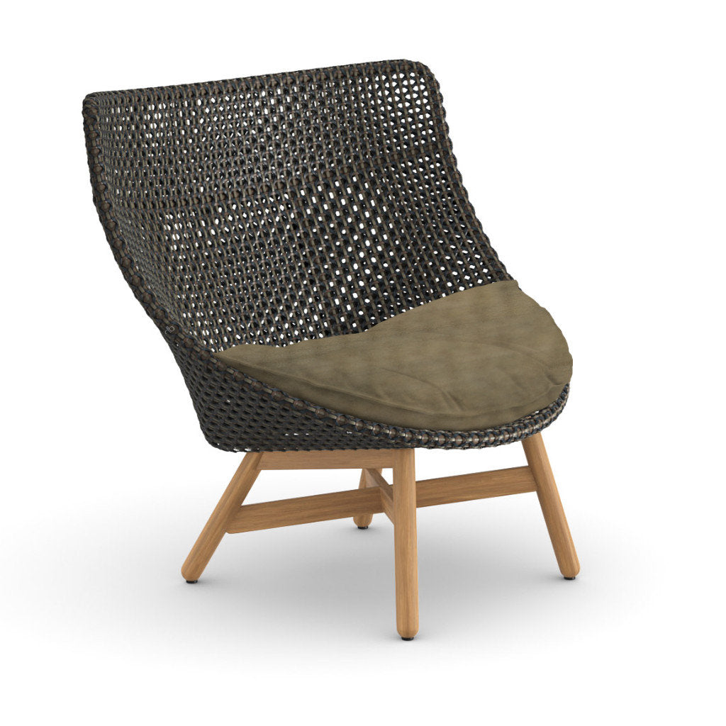 DEDON MBRACE Teak Hochlehner inkl. Sitzkissen Dry Plus