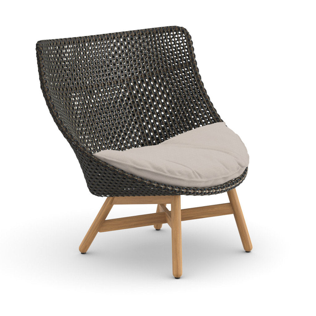 DEDON MBRACE Teak Hochlehner inkl. Sitzkissen Dry Plus