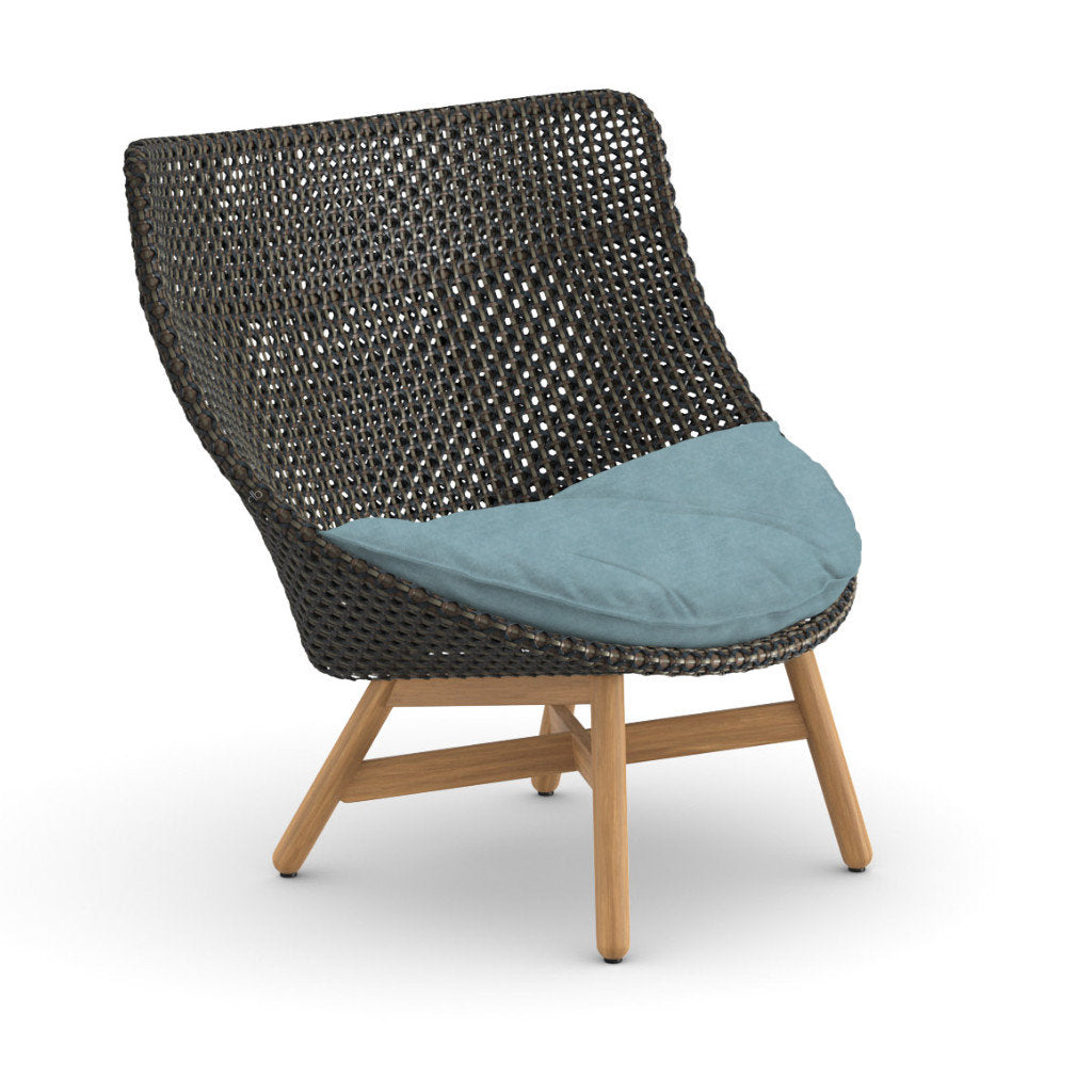 DEDON MBRACE Teak Hochlehner inkl. Sitzkissen Dry Plus