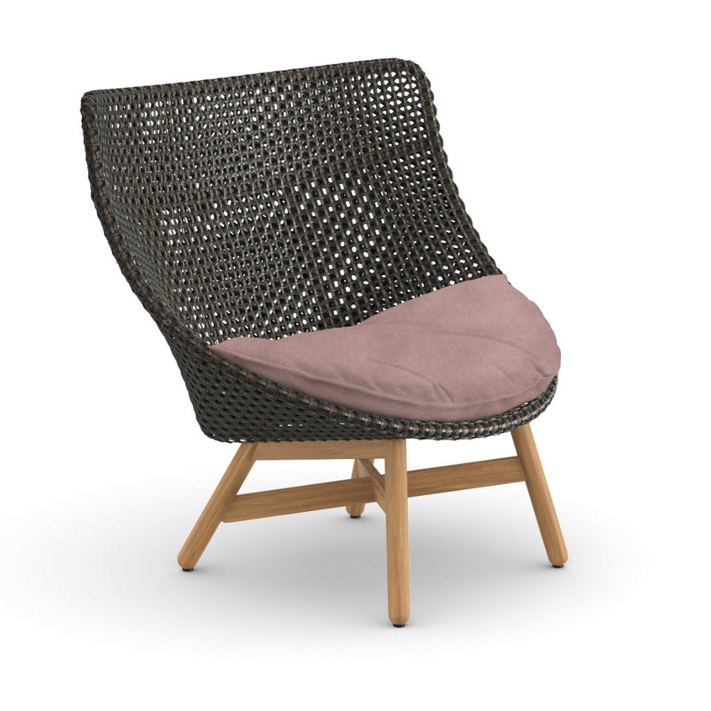 DEDON MBRACE Teak Hochlehner inkl. Sitzkissen Dry Plus