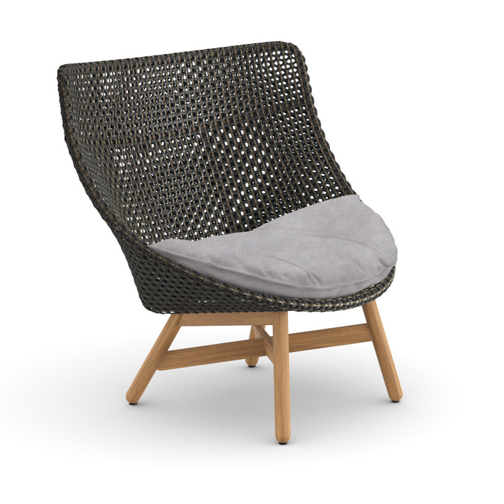 DEDON MBRACE Teak Hochlehner inkl. Sitzkissen Dry Plus