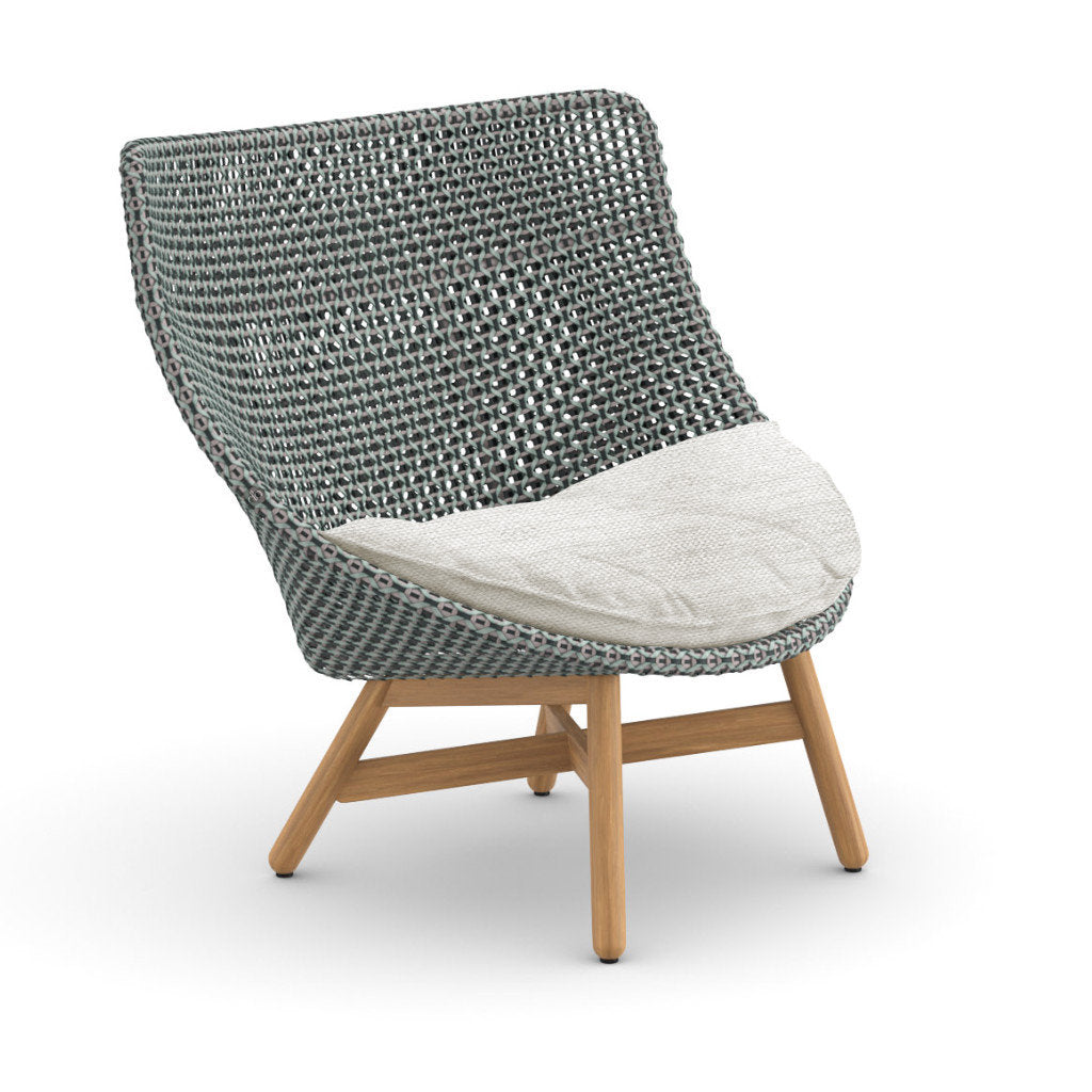 DEDON MBRACE Teak Hochlehner inkl. Sitzkissen Dry Plus