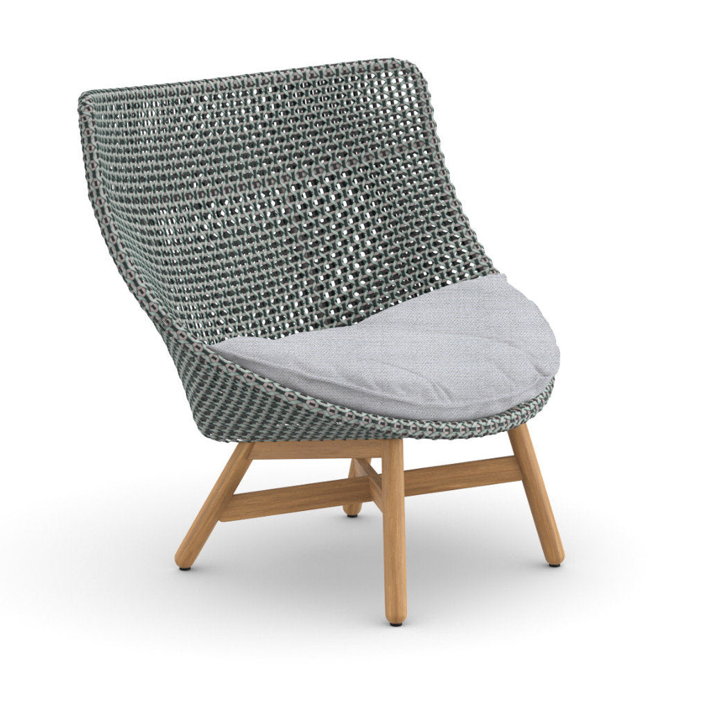 DEDON MBRACE Teak Hochlehner inkl. Sitzkissen Dry Plus