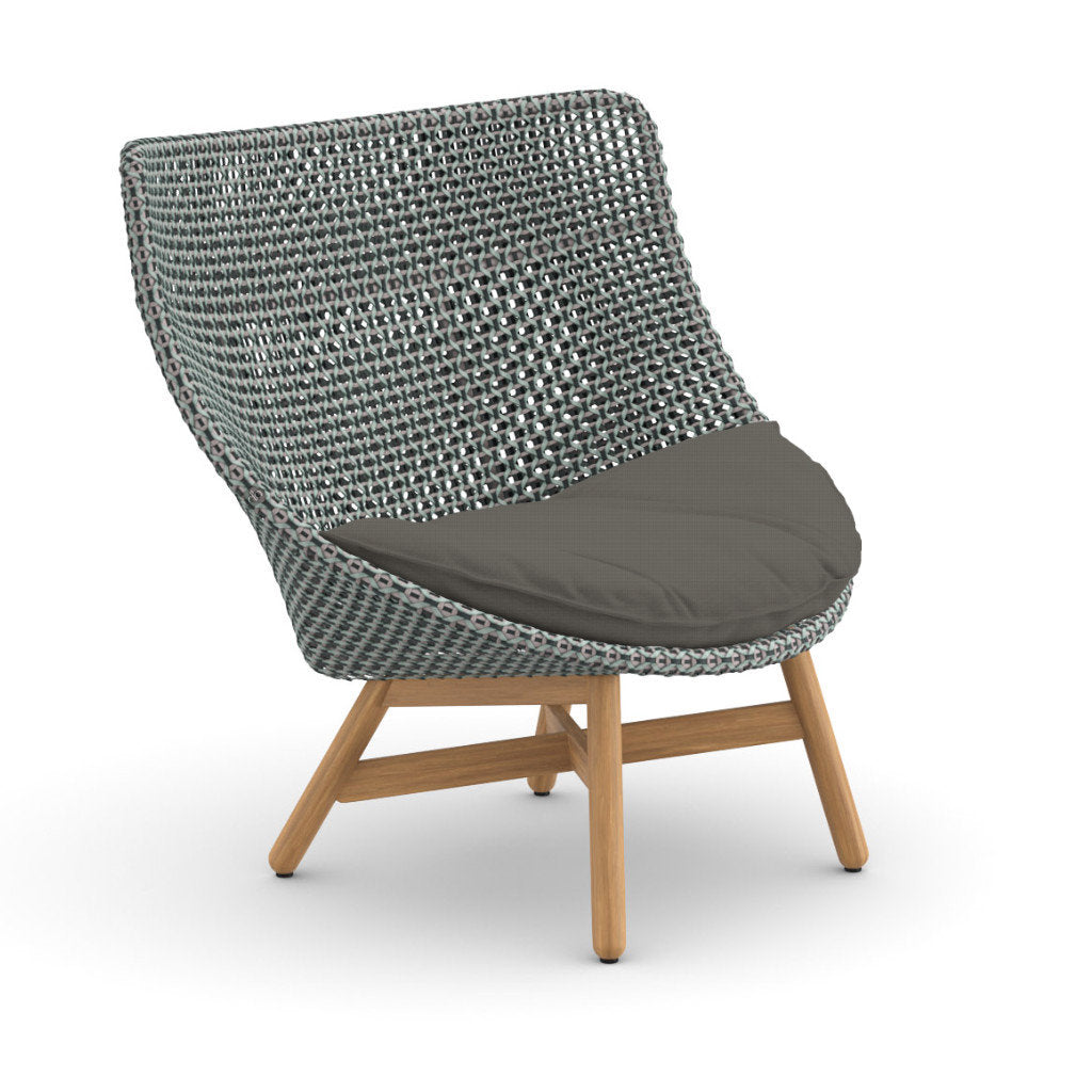 DEDON MBRACE Teak Hochlehner inkl. Sitzkissen Dry Plus