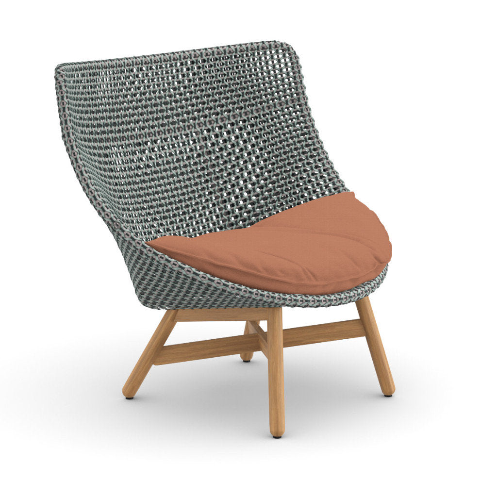 DEDON MBRACE Teak Hochlehner inkl. Sitzkissen Dry Plus