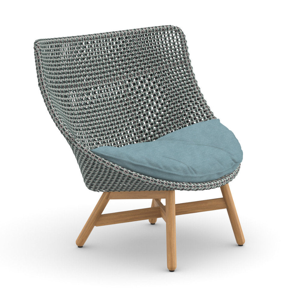 DEDON MBRACE Teak Hochlehner inkl. Sitzkissen Dry Plus